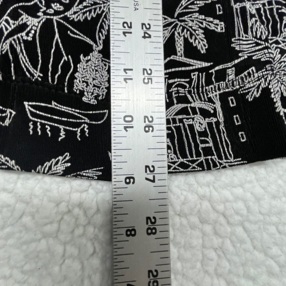 Chico’s Traveler Size 3 Black Women’s Knit Full Zip Hoodie - Picture 12 of 13